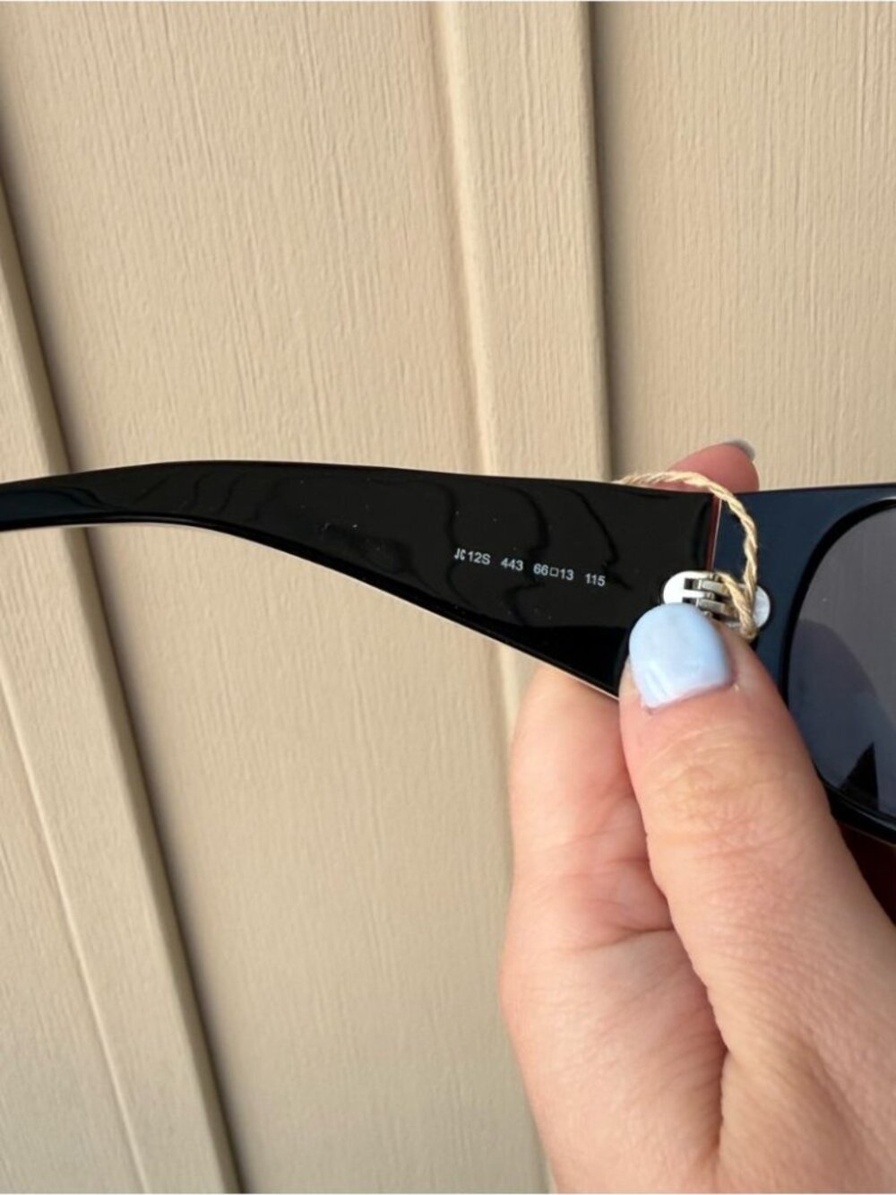 Just Cavalli Y2K Black and White Logo Oversized Sunglasses - Picture 4 of 9